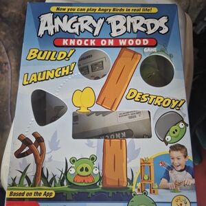 Angry Birds Knock on Wood Game - Multicolor